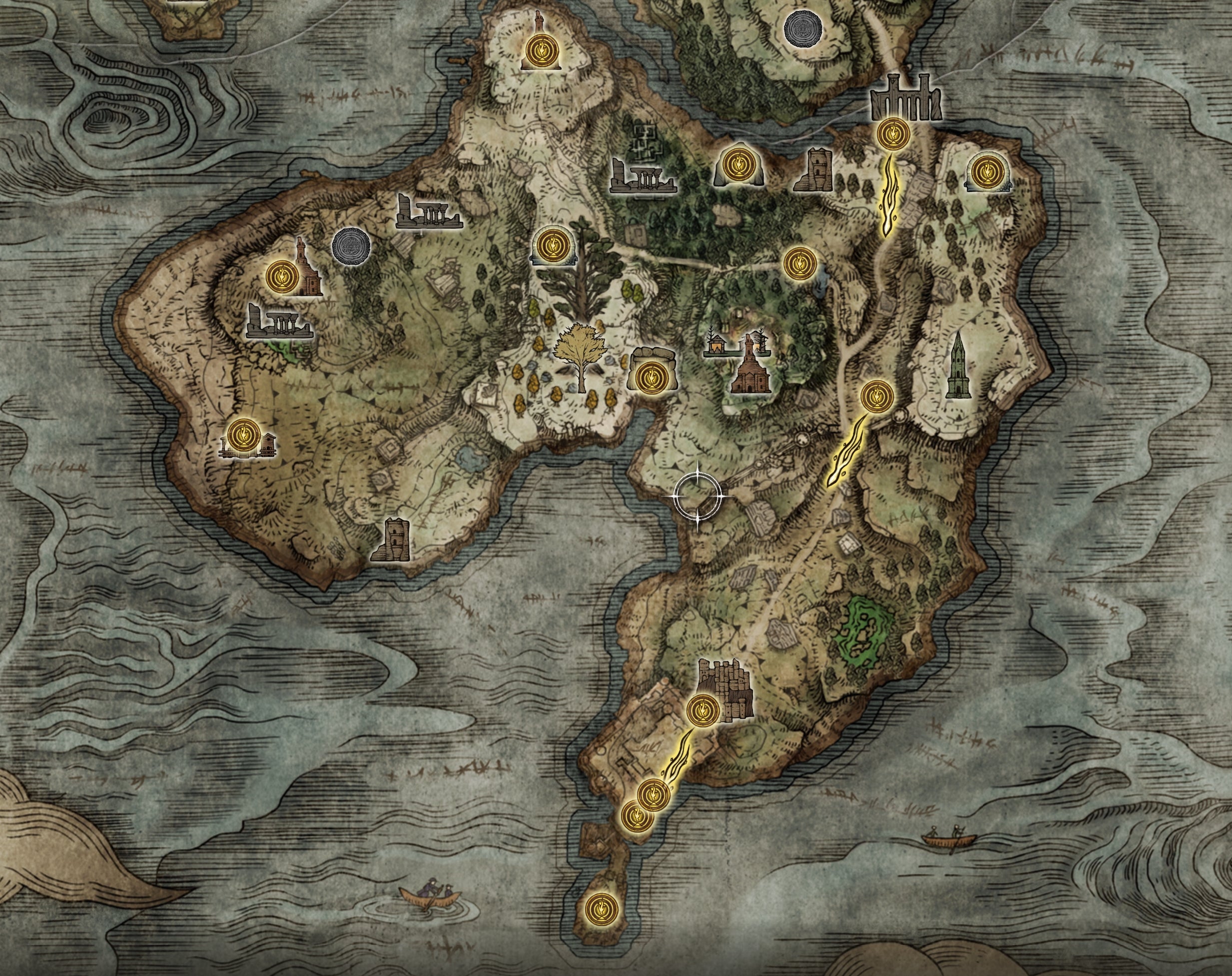 Elden Ring Halbinsel der Tränen Karte, Materialien, NPCs Eurogamer.de